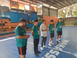 Ketua KONI Makassar Kunjungi Seleksi Akhir Tim Futsal, Targetkan Pertahankan Medali Emas Porprov