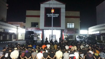 Polisi Gerebek Pesta Miras di Tamalanrea, 78 Remaja Mabuk Diamankan