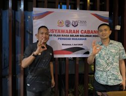 Alfon Romio Limbunan Pimpin POSSI Makassar 2025–2029, Fokus Kembangkan Atlet dan Program Inovatif