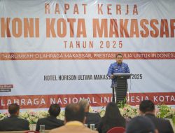 Wali Kota Makassar Buka Raker KONI: Olahraga Jadi Solusi Sosial dan Prioritas Pembangunan
