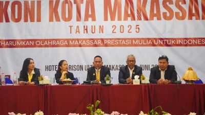 Gelar Rakerkot 2025, KONI Makassar Tancap Gas Siapkan Program Menuju Porprov 2026