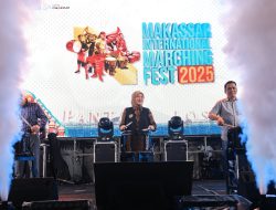 Aliyah Mustika Ilham Resmi Membuka Makassar International Marching Fest 2025