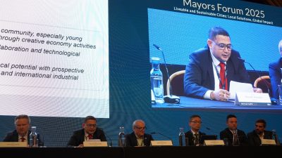 Wali Kota Munafri Pukau Forum WCSMF 2025 dengan Inovasi Super App dan Creative Hub