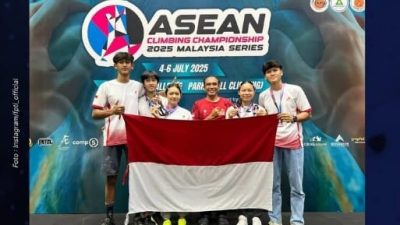 Atlet Panjat Tebing Makassar Raih Prestasi di Tiga Kejuaraan Nasional dan Internasional