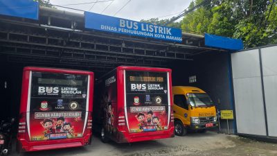 Pemkot Makassar Operasikan Bus Sekolah Listrik Gratis dengan Fitur Canggih dan Ramah Lingkungan