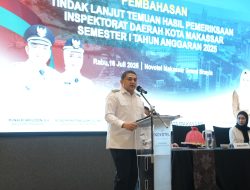 Wali Kota Munafri Tegaskan Pembenahan Tata Kelola Pemerintahan, Prioritaskan Efek Jera dan Transparansi