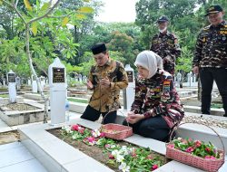 Aliyah Mustika Ilham Pimpin Ziarah TMP Panaikang Bersama FKPPI Sulsel Jelang HUT RI ke-80