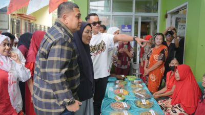 Munafri Arifuddin dan Melinda Aksa Ramaikan Festival Bakar Ikan HUT ke-80 RI di Ujung Tanah