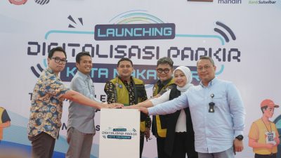 Wali Kota Makassar Resmi Luncurkan Digitalisasi Parkir: Jalan Somba Opu dan WR Supratman Jadi Percontohan