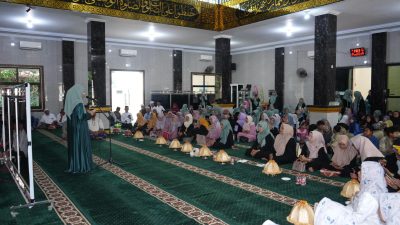 Bunda Literasi Makassar Launching Gerakan “Satu Masjid Satu Perpustakaan” di Momentum Maulid Nabi
