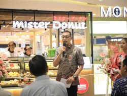 Mister Donut Resmi Buka Gerai ke-23 di Makassar, Sekda Zulkifly Tegaskan Iklim Investasi Makin Kondusif