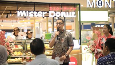 Mister Donut Resmi Buka Gerai ke-23 di Makassar, Sekda Zulkifly Tegaskan Iklim Investasi Makin Kondusif