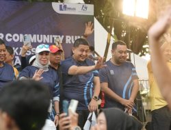 Wali Kota Makassar Lepas Ribuan Peserta SMAnSA RUN 2025, Ajang Lari Bergengsi Kembali Digelar