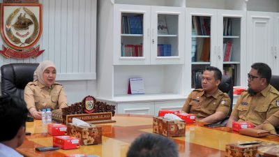 Aliyah Mustika Ilham Pimpin Rapat Koordinasi Persiapan Maulid Pesisir 2025