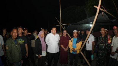 Wali Kota Munafri Turun Langsung di Kandea Malam Kedua, Pastikan Keamanan Warga