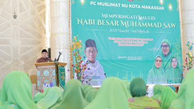 Munafri Ajak Muslimat NU Jadi Garda Depan Pembangunan Kota Makassar
