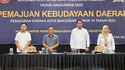 Kadis Kebudayaan Makassar Andi Patiware Tekankan Pentingnya Pemajuan Budaya pada Sosialisasi Perda Nomor 10 Tahun 2023