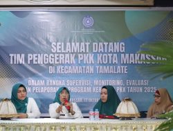 TP PKK Kota Makassar Apresiasi Inovasi TP PKK Kecamatan Tamalate dalam Program Pemberdayaan