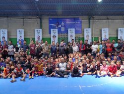 Wakil Wali Kota Makassar Buka Coaching Clinic Futsal 2025: Cetak Generasi Sportif dan Berprestasi dari Makassar Utara
