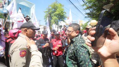 Munafri Terima Aspirasi FSPMI, Siap Fasilitasi Dialog Bahas Kenaikan UMK Makassar 2026