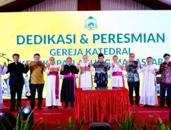 Munafri Arifuddin Gaungkan Moderasi Beragama di Peresmian Gereja Katedral Makassar