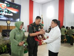 Munafri Apresiasi Dedikasi Kolonel Franky dan Sambut Hangat Letkol Ino sebagai Dandim Baru Makassar