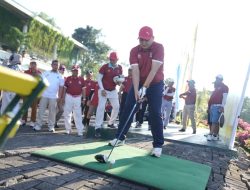 Wali Kota Makassar Buka dan Ikut Berlaga di Mayor’s Cup Golf Tournament Semarak HUT Ke-418