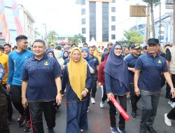 Ketua Korpri Pusat Apresiasi Kemeriahan Jalan Santai HUT Korpri dan HUT ke-418 Kota Makassar