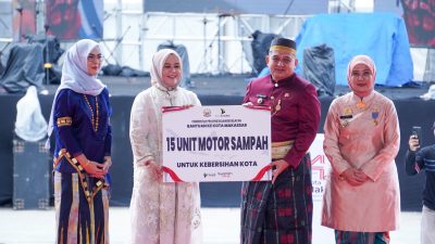 Kado Kerja Nyata Munafri–Aliyah Warnai HUT ke-418 Kota Makassar