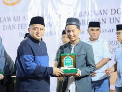 Semarak HUT Makassar ke-418, Munafri Apresiasi 100 Hafiz dan Beri Bantuan untuk 418 Anak Panti