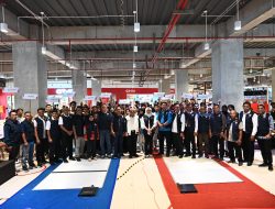 Pembukaan Babak Kualifikasi Porprov Cabor Anggar Digelar Meriah di Mall Nipah Makassar