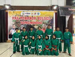 Tim Yongmoodo Kota Makassar Lolos di Semua Nomor Pra Porprov 2025