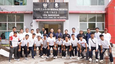 KONI Makassar Lepas Tim Hockey Menuju BK Porprov 2025 di Luwu