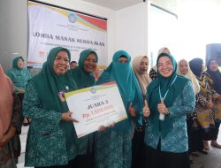 TP PKK Kota Makassar Gelar Lomba Masak Serba Ikan, Kader Tunjukkan Inovasi Menu Bergizi