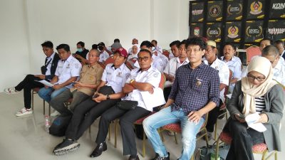 Bidang Organisasi KONI Makassar Perkuat Tata Kelola Lewat Rapat Koordinasi Bersama Korcam KONI Se-Kota Makassar