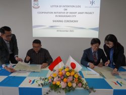 Pemkot Makassar Perkuat Mitigasi Banjir, Wali Kota Munafri Teken LoI dengan Nihon SUIDO di Jepang