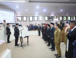 Pemkot Makassar Perkuat Integritas Lewat Pelantikan 14 Pejabat Inspektorat dan OPD