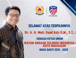 IKASI Makassar Gelar Musyawarah Kota 2025, Dr. Ir. H. Muh. Fuad Aziz DM, S.T., M.Si. Terpilih Secara Aklamasi