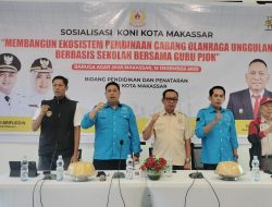 KONI Makassar Perkuat Pembinaan Atlet Usia Dini Lewat Sosialisasi Guru PJOK SD