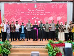 Perayaan Natal 2025 di Makassar Kondusif, Munafri: Keamanan Terjaga Berkat Toleransi dan Kebersamaan