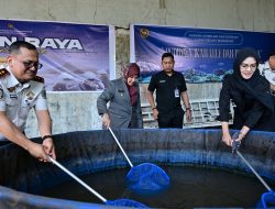 Aliyah Mustika Ilham Hadiri Panen Raya di Lapas Kelas I Makassar, Dorong Pembinaan Kemandirian Warga Binaan