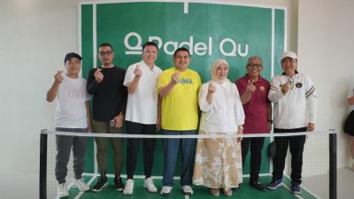 Munafri Resmikan Padel Qu, Perkuat Ekosistem Olahraga Modern di Makassar
