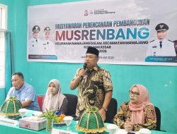 Musrenbang Mamajang Dalam 2026 Teguhkan Perencanaan Pembangunan Berbasis Aspirasi Warga