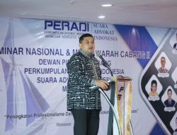 Wali Kota Munafri Ajak PERADI Perkuat Pendampingan Hukum Bagi Masyarakat di Makassar
