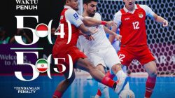 Final Piala Asia Futsal 2026 Berakhir Dramatis, Indonesia Takluk dari Iran Lewat Adu Penalti