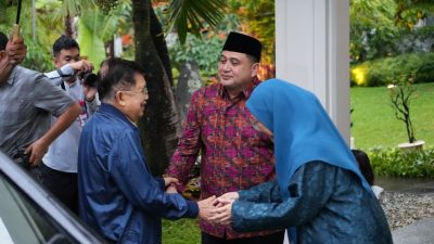 Appi–Melinda Sowan ke Jusuf Kalla, Serap Nasihat untuk Arah Pembangunan Makassar