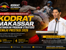 KODRAT Kota Makassar Matangkan Kejurda Adhyaksa Cup 2026 dan Persiapan Porprov Sulsel Lewat Coffee Morning