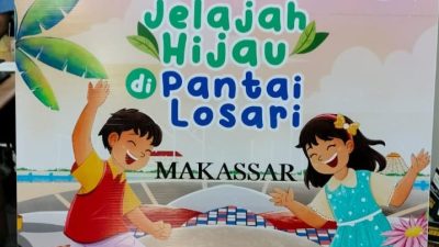 Melinda Aksa Tegaskan Buku “Jelajah Hijau di Pantai Losari” Gratis, Tidak untuk Dikomersialkan di Sekolah