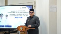 Lantik Pejabat Fungsional, Appi Tegaskan Pelayanan Publik Tak Boleh Sekadar Seremonial