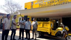 Pasar Senggol Makassar Dapat Armada Baru, Petugas Kebersihan Kini Lebih Mudah Angkut Sampah